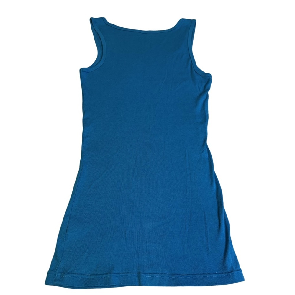 Aeropostale Blue Tank Top Size Medium Aero NYC Graphic Stretchy Vintage NWOT - Picture 8 of 8